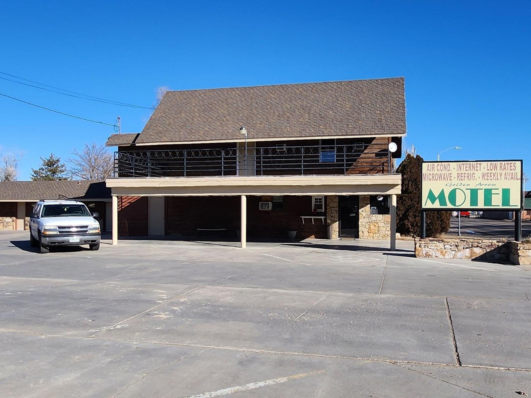 Golden Arrow Motel Lamar Eksteriør billede